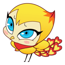 Fujimichan - the Phoenix Lady sticker #129766