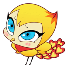 Fujimichan - the Phoenix Lady sticker #129766