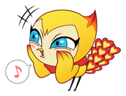 Fujimichan - the Phoenix Lady sticker #129768