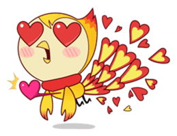 Fujimichan - the Phoenix Lady sticker #129771