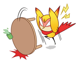 Fujimichan - the Phoenix Lady sticker #129779