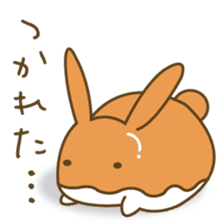 refreshments rabbit sticker #129967