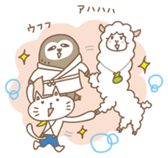 ALPACAYO & Loose Friends by Receipi! sticker #130059