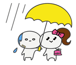 Trutte-kun & Trutte-chan sticker #130095