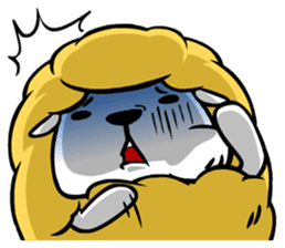 Eat All Day Sheep sticker #130308