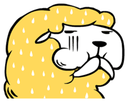 Eat All Day Sheep sticker #130312