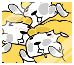 Eat All Day Sheep sticker #130315