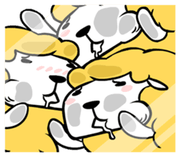 Eat All Day Sheep sticker #130315
