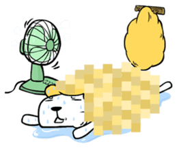 Eat All Day Sheep sticker #130319