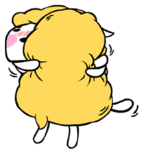 Eat All Day Sheep sticker #130326