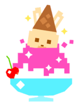 Ice Cream Bunny sticker #130430