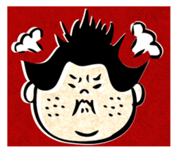 sumo wrestler"yuruizeki" sticker #130550