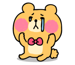 Round Bear sticker #130621