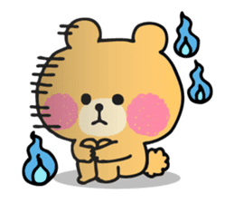 Round Bear sticker #130636