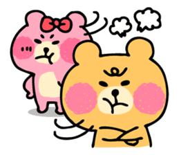 Round Bear sticker #130637