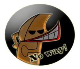 Take it easy with Gazelle!!! sticker #131239