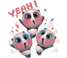 JuJuu the Pandi's life sticker #131375