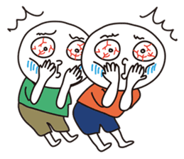 The little twin boys sticker #131427