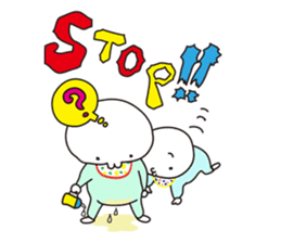 The little twin boys sticker #131438