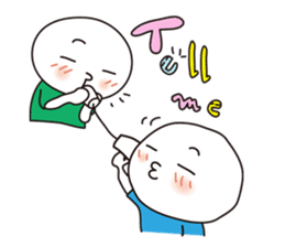 The little twin boys sticker #131439