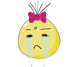 Mr. & Mrs. Yellow sticker #131632