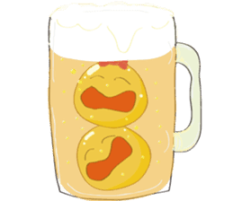 Mr. & Mrs. Yellow sticker #131635