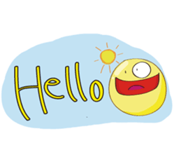 Mr. & Mrs. Yellow sticker #131640