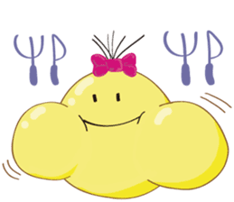 Mr. & Mrs. Yellow sticker #131641