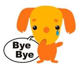 Mix dog Dachshund and Chihuahua "Chisu" sticker #131760