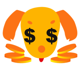 Mix dog Dachshund and Chihuahua "Chisu" sticker #131769