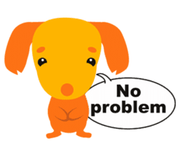 Mix dog Dachshund and Chihuahua "Chisu" sticker #131772