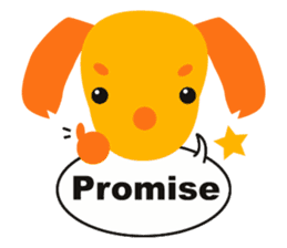 Mix dog Dachshund and Chihuahua "Chisu" sticker #131773