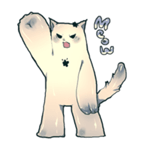 cat golem sticker #131900