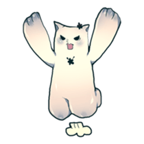 cat golem sticker #131901
