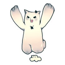 cat golem sticker #131901
