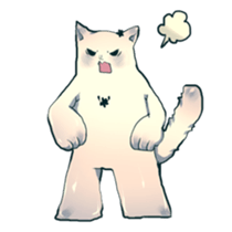 cat golem sticker #131902