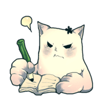 cat golem sticker #131904