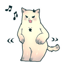 cat golem sticker #131905