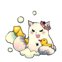 cat golem sticker #131906