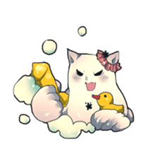 cat golem sticker #131906