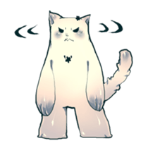 cat golem sticker #131907