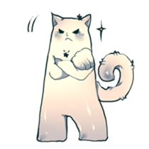 cat golem sticker #131908