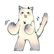 cat golem sticker #131911