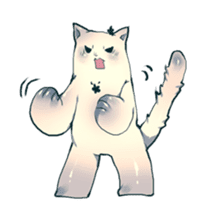 cat golem sticker #131911