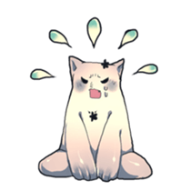 cat golem sticker #131912