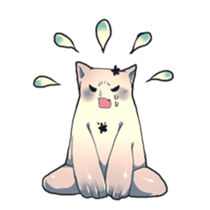 cat golem sticker #131912