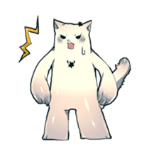 cat golem sticker #131913