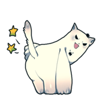 cat golem sticker #131915
