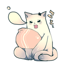 cat golem sticker #131916