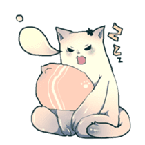 cat golem sticker #131916